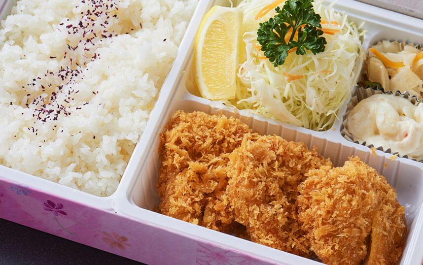 ひれかつ弁当